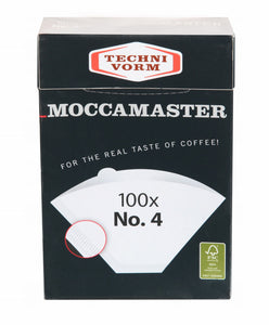 MoccaMaster No:4 Filtre Kağıdı  100'lük